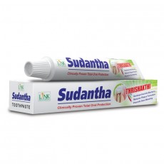 Sudantha - Ajurvédská zubní pasta 80 g Zmírňuje bolest, přecitlivělosti zubů a zabraňuje krvácení dásní.