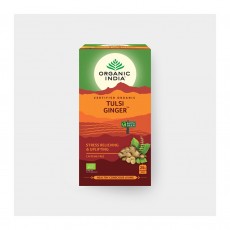 Organic India Tulsi Ginger BIO, 25 sáčky