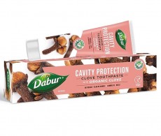 Dabur - Bylinná zubní pasta s organickým Hřebíčkem 155 g
