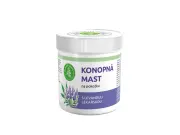 Zelená země konopná mast na kůži s levandulí 100 ml