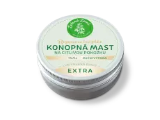 Konopná mast Extra na citlivou pokožku 75 ml 