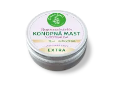 Konopná mast Extra s kostivalem na svaly a klouby 75 ml 