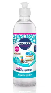 Ecozonena ruční mytí nádobí Sensitive 500 ml