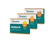 Himalaya Herbals Koflet-H Orange pastilky s medem 12 ks