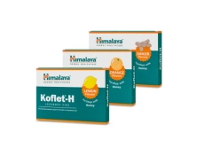 Himalaya Herbals Koflet-H Orange pastilky s medem 12 ks