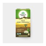 Organic India Tulsi med + heřmánek BIO, 25 sáčků