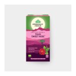 Organic India Tulsi Sladká růže BIO, 25 sáčků