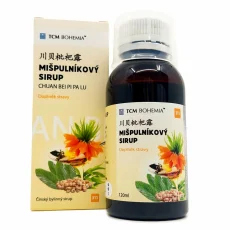Mišpulníkový sirup 120 ml (TCM Bohemia) při kašli