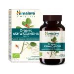 Himalaya Organic Ashwagandha 60 kapslí - Paměť, Stres, Koncentrace