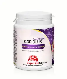Superionherbs Coriolus versicolor extrakt 90 kapslí