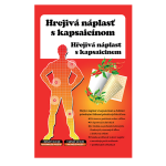 TOPVET Hřejivá náplast s kapsaicinem 12x18 cm