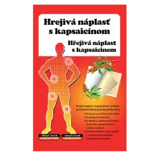 TOPVET Hřejivá náplast s kapsaicinem 12x18 cm