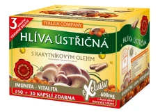 Hlíva ústřičná s rakytníkovým olejem